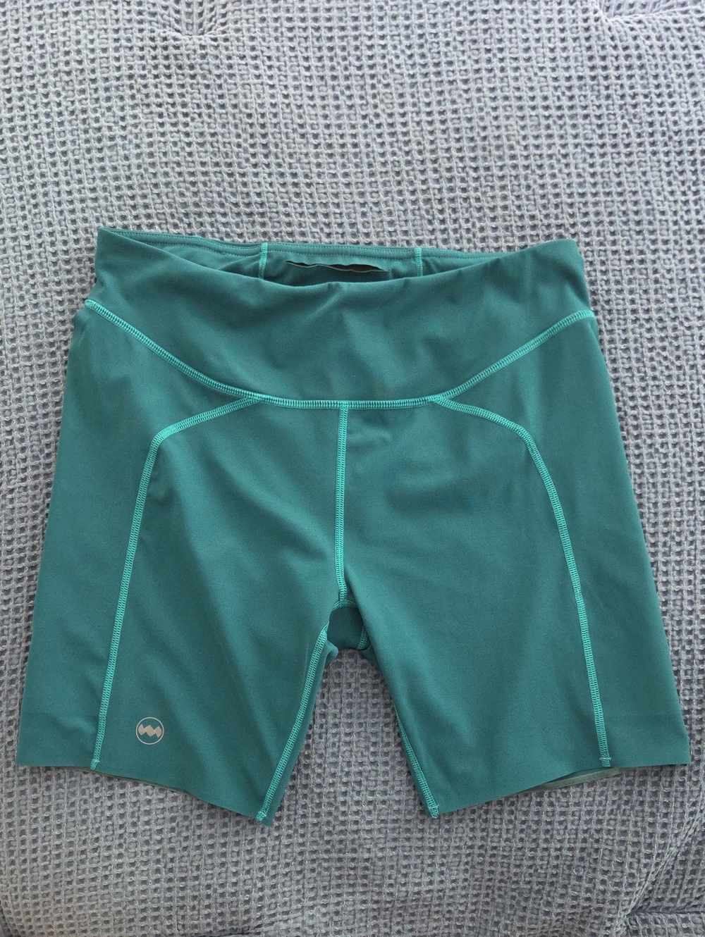 Janji | Womens Teal Pace Bike Shorts